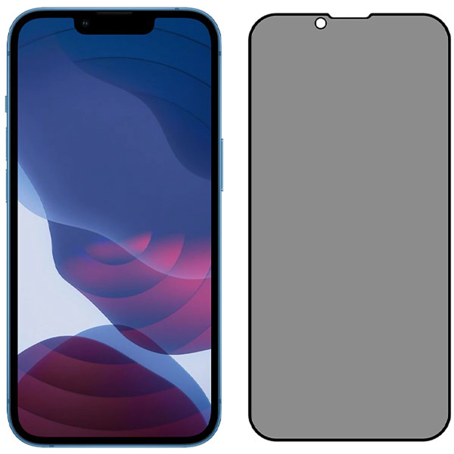 Privacy Screen Protector - iPhone 14 Plus Anti-Bacterial