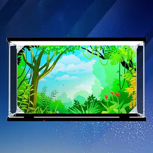 Acrylic Display Case - 35x25x25cm Dustproof Transparent