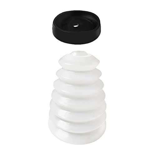 Drill Collector Cover - 4 Pcs Silicone White