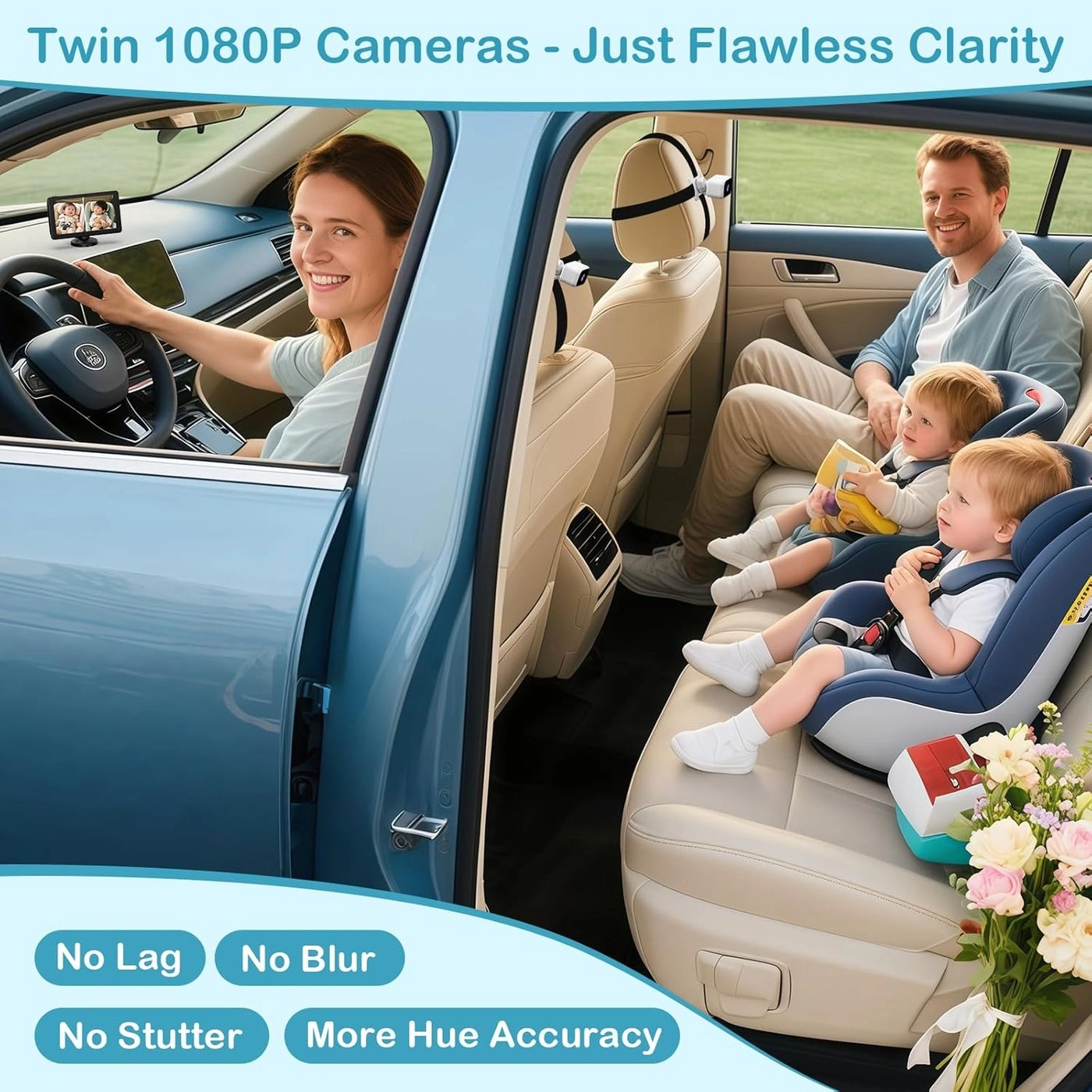 Baby Car Camera - 7 Inch