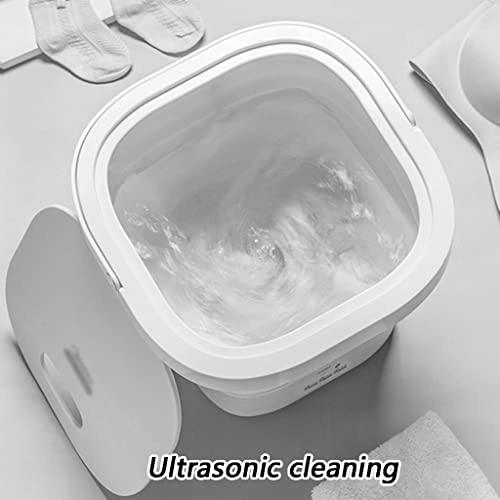 Folding Clothes Washing Machine - Portable Ultrasonic Cleaning