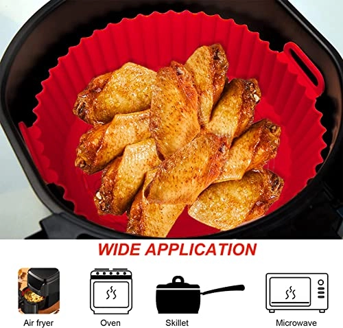 Air Fryer Pot - Silicone 2 Pack