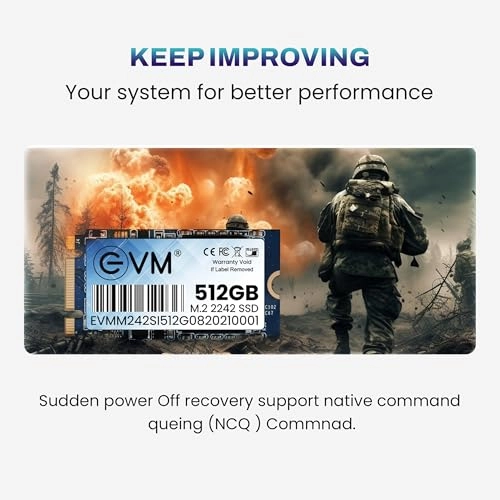 SATA Internal SSD - 512GB M.2 (2242)