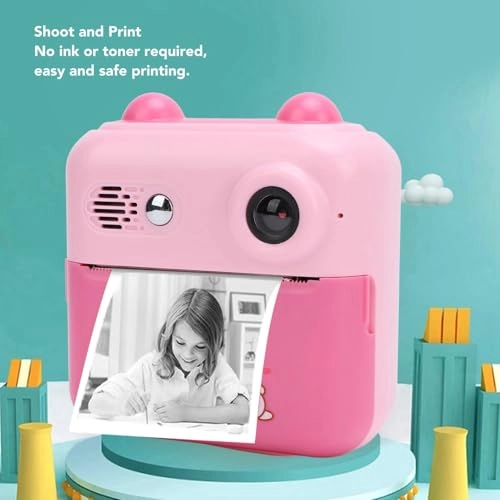 Instant Camera - 50MP 1080P 2.4 Inch HD IPS