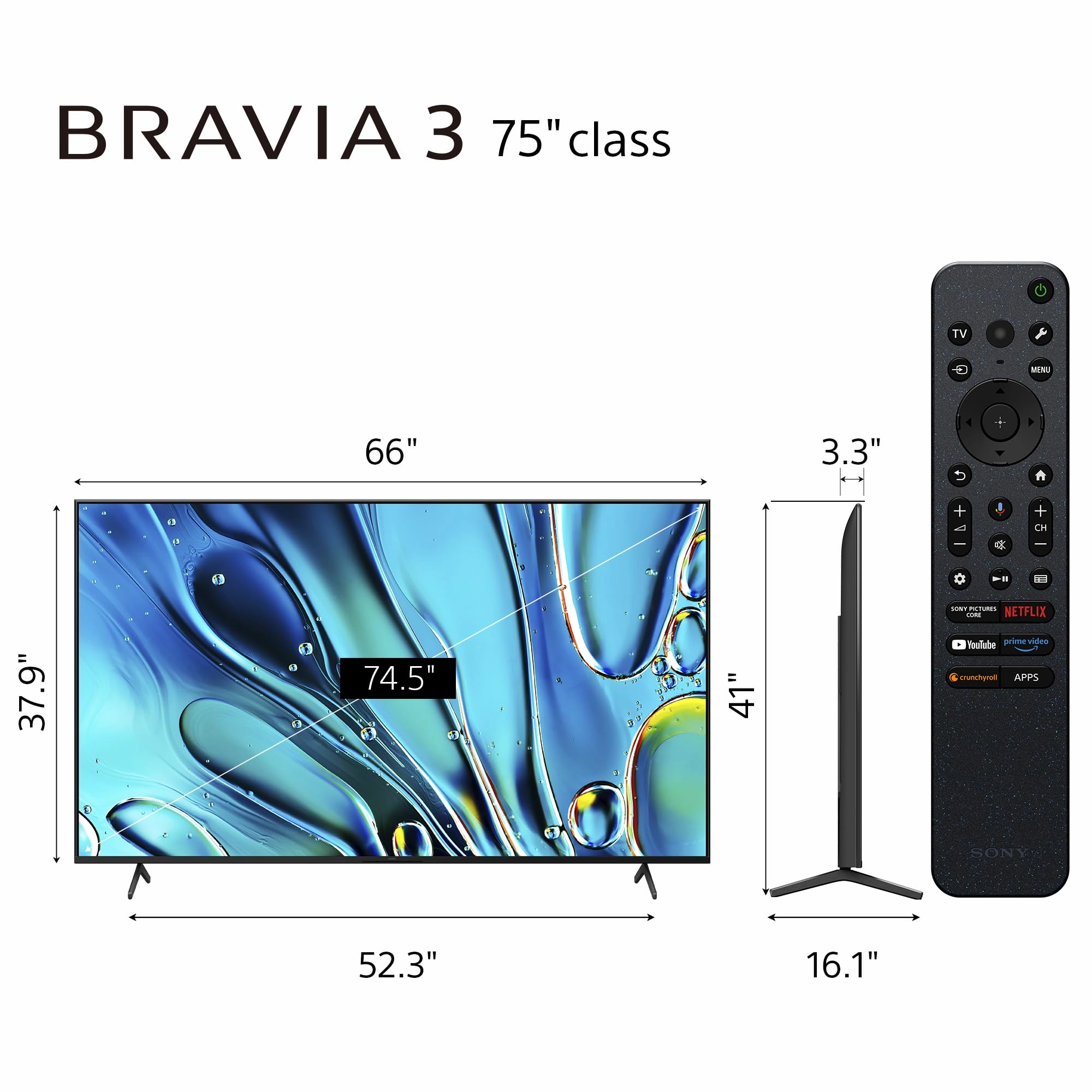K75S30 - 75 Inches