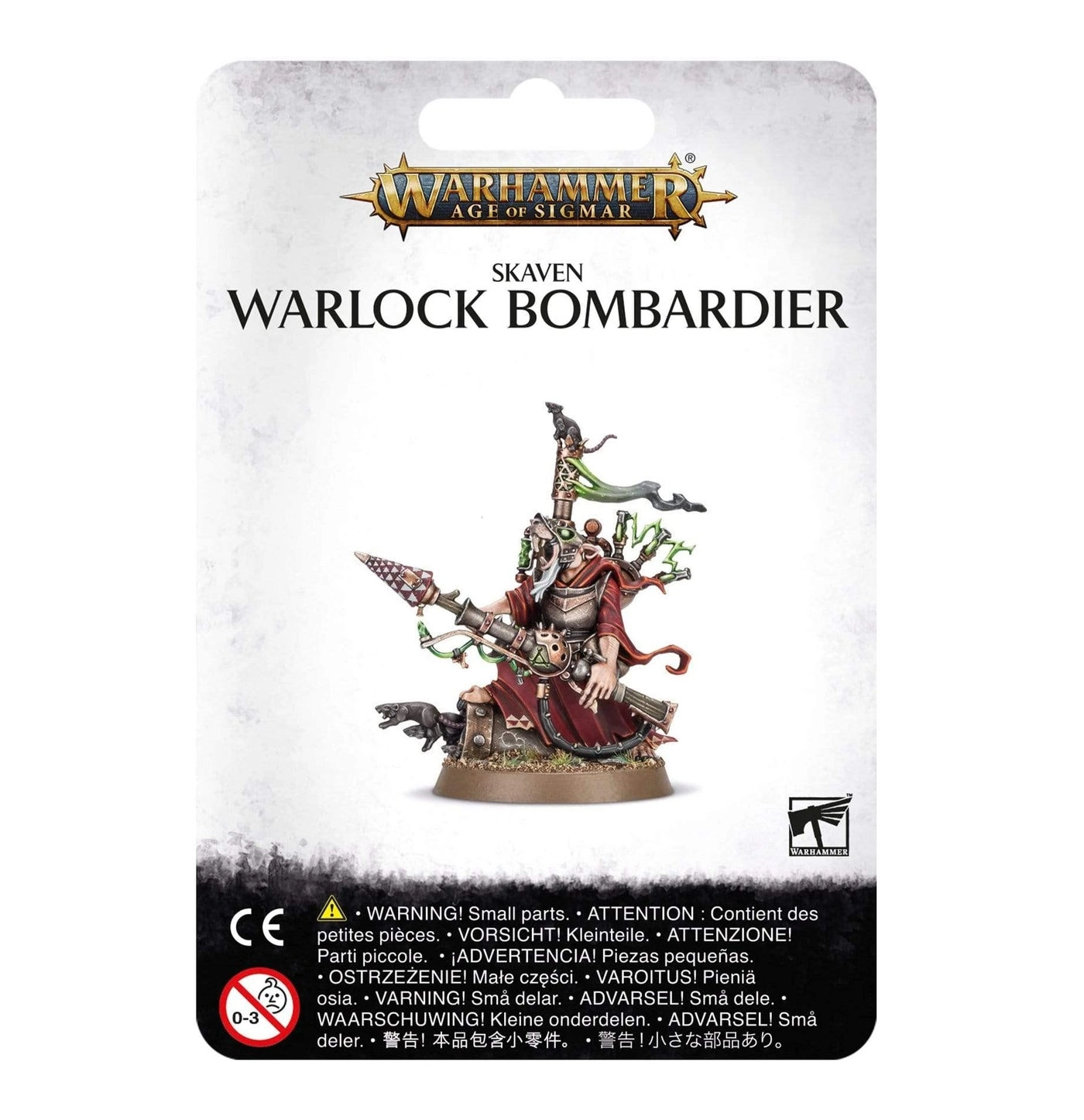 Warhammer: Age of Sigmar - Skaven Warlock Bombardier