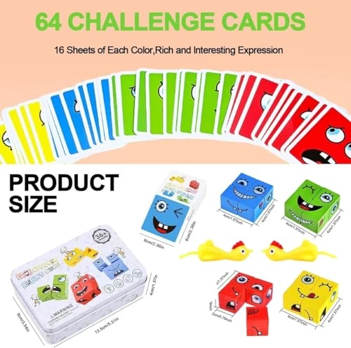 Expression Puzzle Building Blocks - 3 years and up 16 pieces