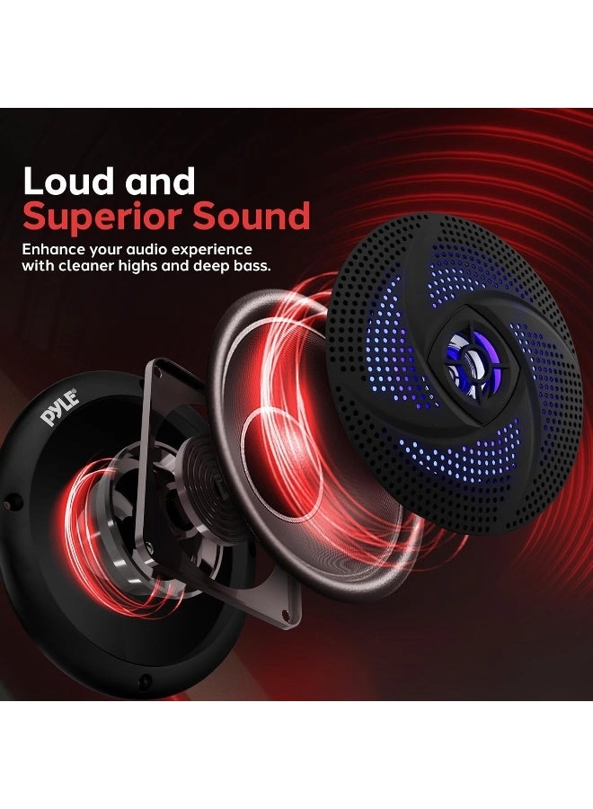 Marine Speakers - 5.25 Inch 180 Watt