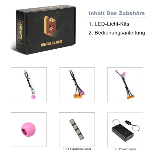 Light Kit - Compatible with Lego 10369 Plum Blossom LED