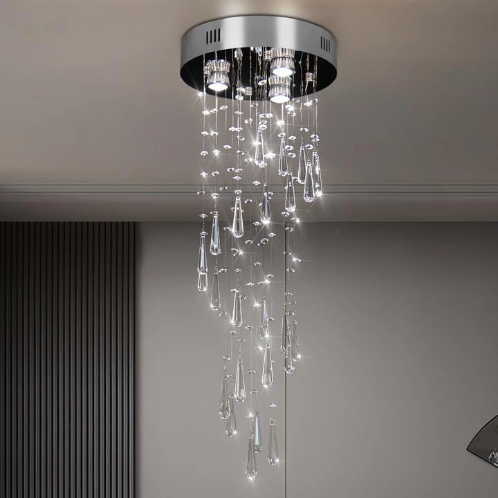 Jiazhong Lighting Fixtures MP092-300 - Modern LED Crystal Chandelier