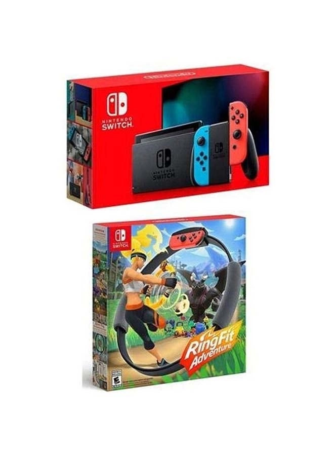 Nintendo Switch + Joy-Con + Ring Fit Adventure