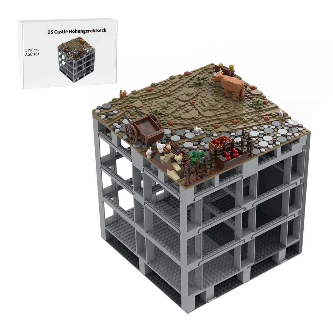 Thinkizen Hohengeroldseck Castle - 1196 pcs