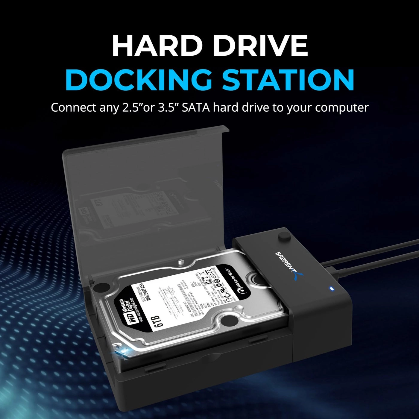 EC DFFN Lay Flat Docking Station - USB 3.0 22TB 2.5"/3.5"