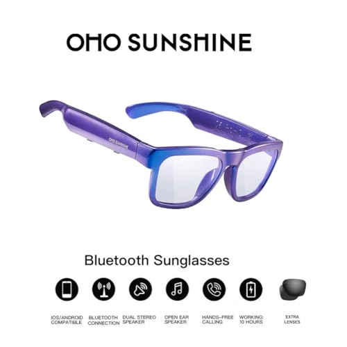 Smart Glasses - Polarized Bluetooth Speaker