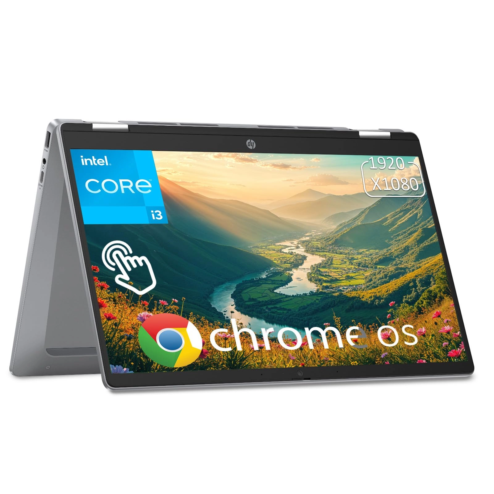 HP ChromeBook Plus 14a-nf0035cl - 14'' Core i3-N305 8GB DDR5 256GB SSD