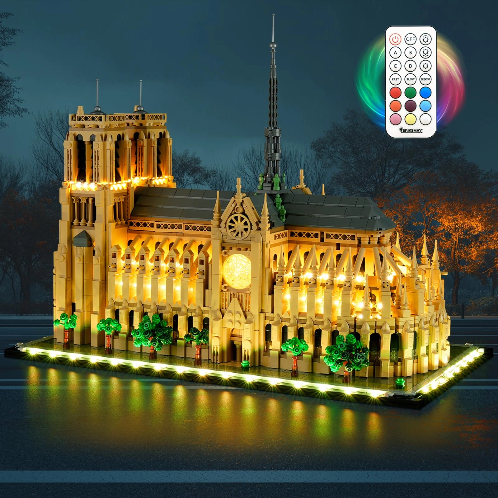 Light Kit - for LEGO Notre Dame Cathedral 21061