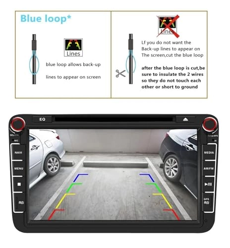 Brake light camera - Night vision + 5 inch Monitor