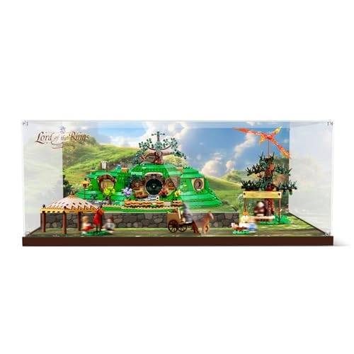 Acrylic Display Case for Lego 10354 The Lord of the Rings: The Shire