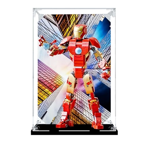 Display Case - 3MM Dustproof Clear for Lego 76206