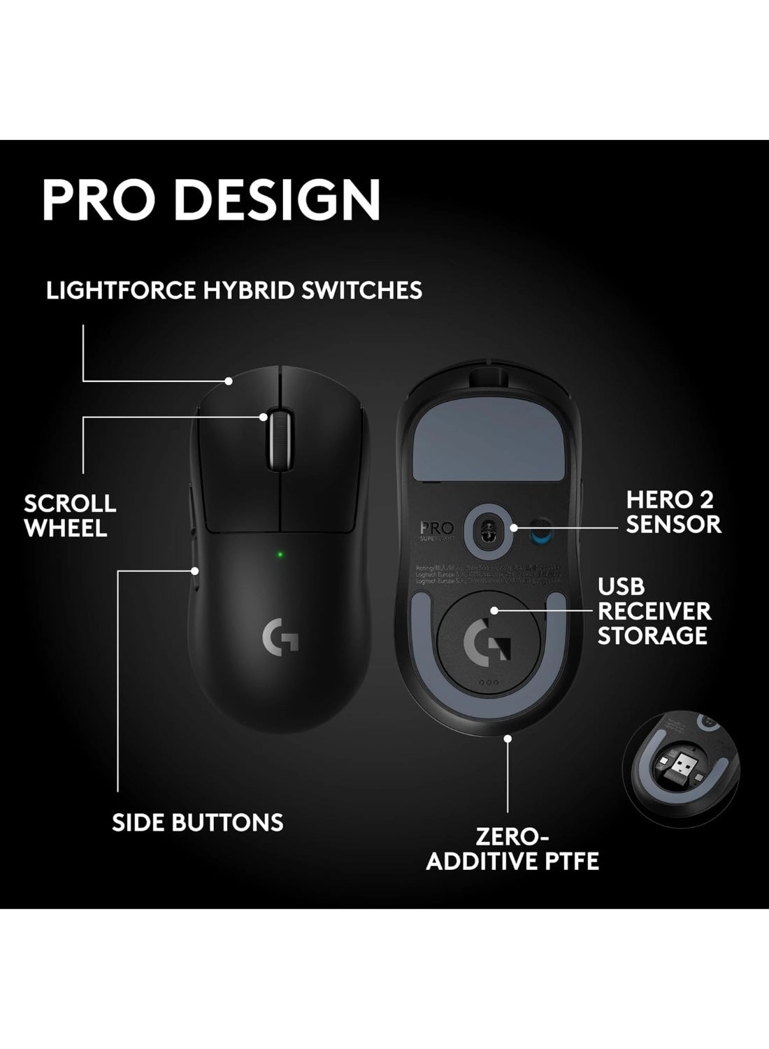 PRO X SUPERLIGHT 2 Gaming Mouse - Wireless