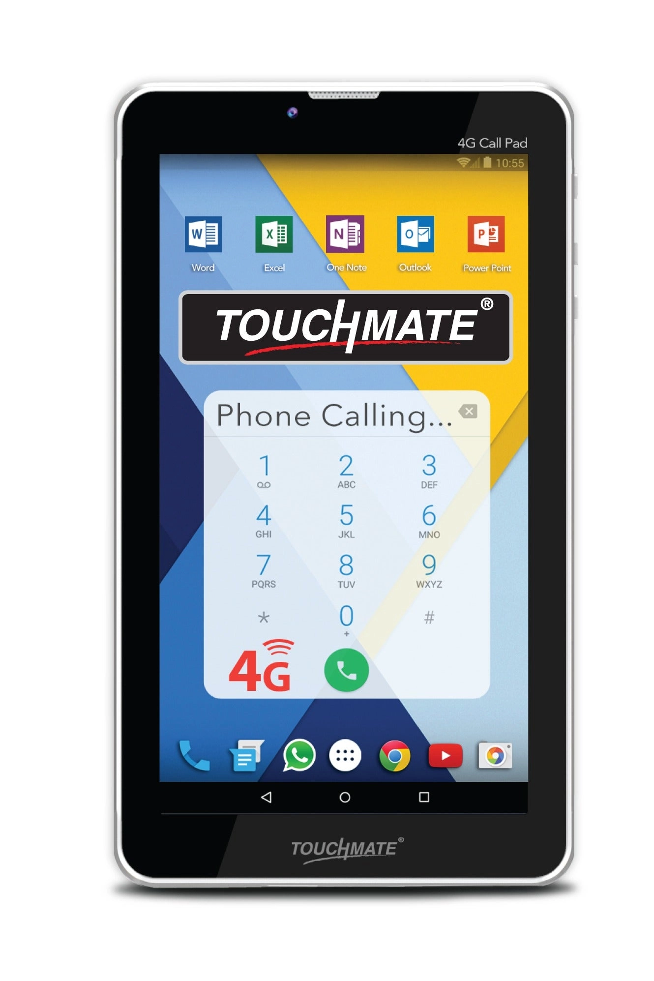 Touchmate 4G Calling Quad Core Tablet - 16GB 7"