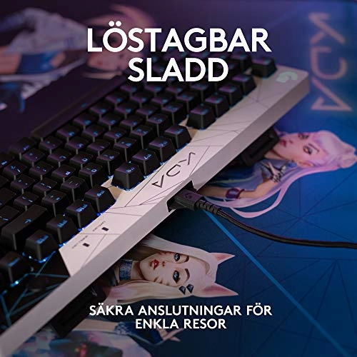 PRO K/DA - QWERTY Pan Nordic Layout Wired