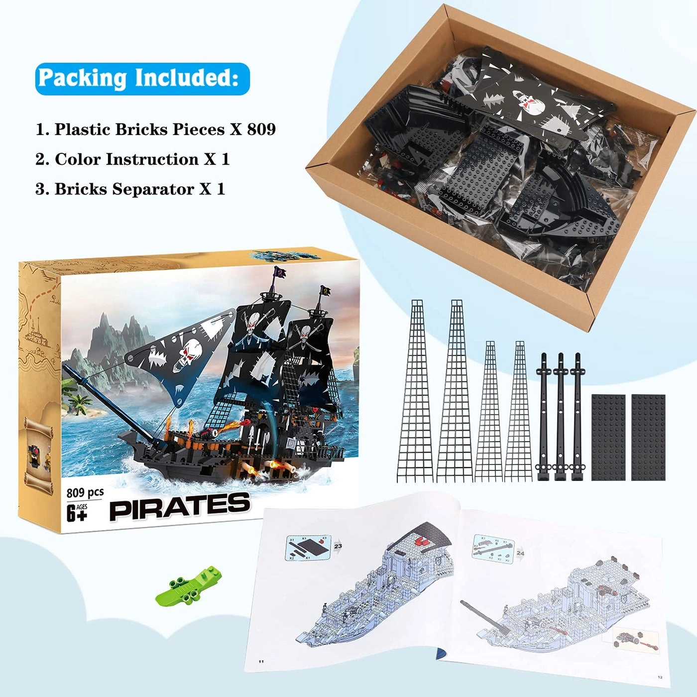 Pirate Ship - Mini Figures