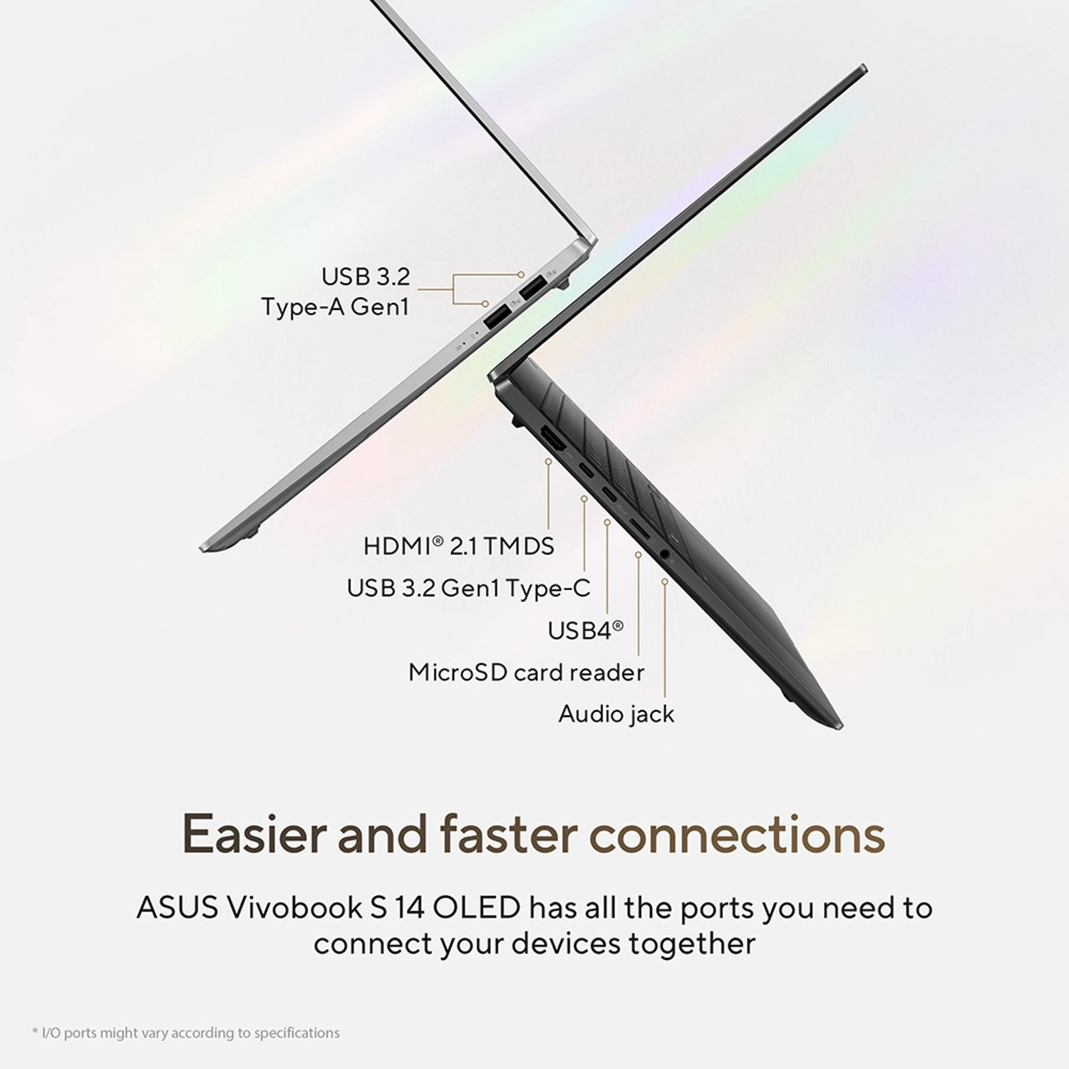 Vivobook S 14 OLED M5406UA-OLEDR911WB - 14'' Ryzen 9-8945HS 16GB 1000GB SSD