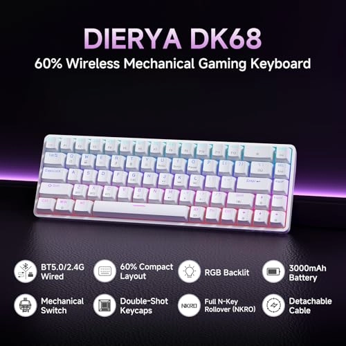 Dk68 - QWERTY Wired/Wireless