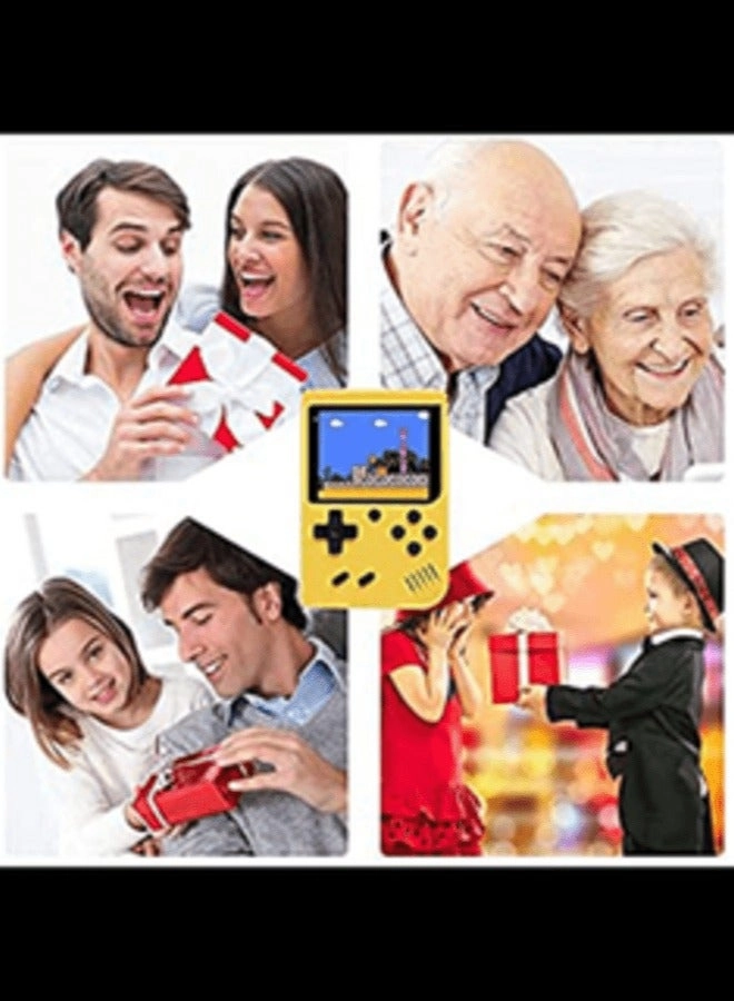 Handheld Game Console - 400 Built-in Games 3-Inch Color Screen Rechargeable Battery