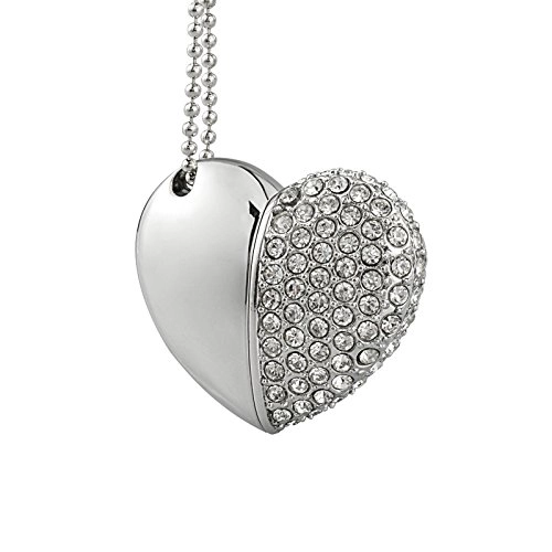 Crystal Heart - USB 2.0 8GB