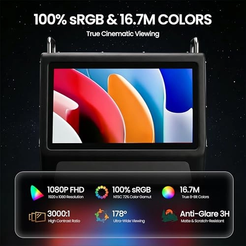 Portable TV Entertainment System - 1080p 15.6 Inches