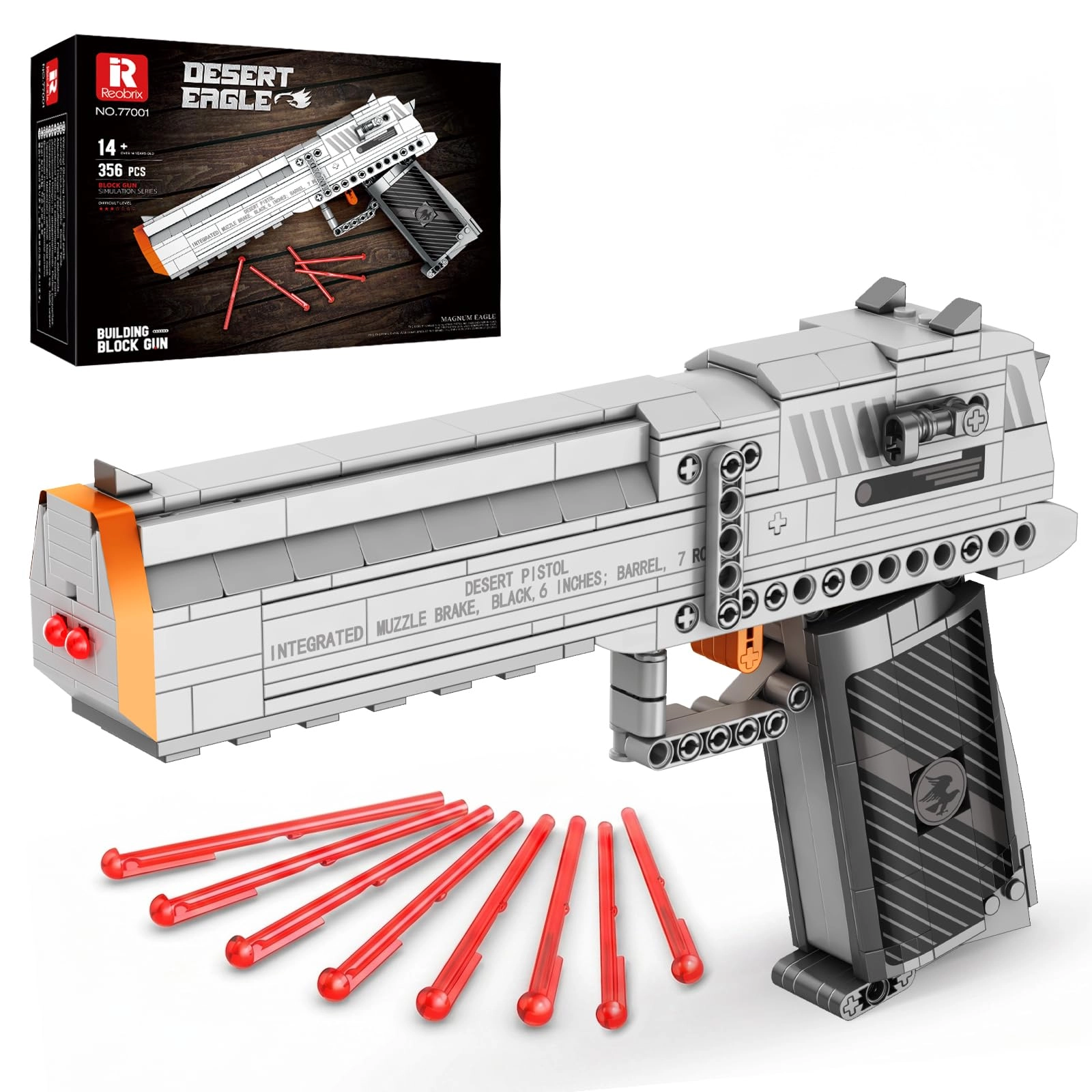 Shantou Juhang Toys Technology Co., Ltd. Desert Eagle - 408 pcs