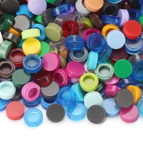 1×1 Round Tiles - 4600PCS 46 Colors