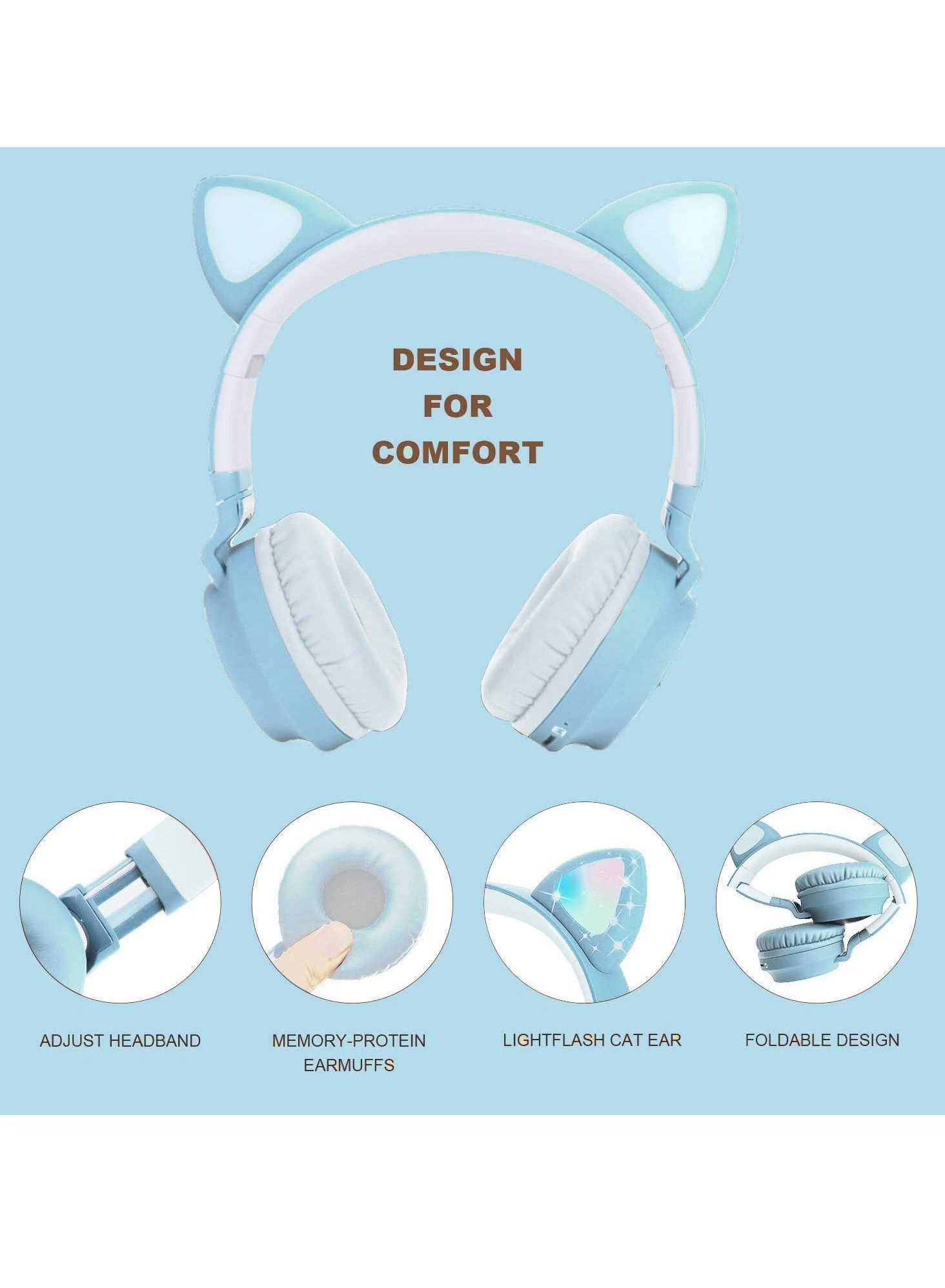 Bluetooth Headphones - Wireless Headphone