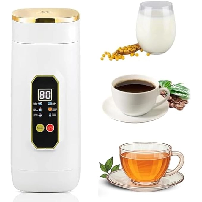Hahamiya Temperature Control Stainless Steel Electric Kettle