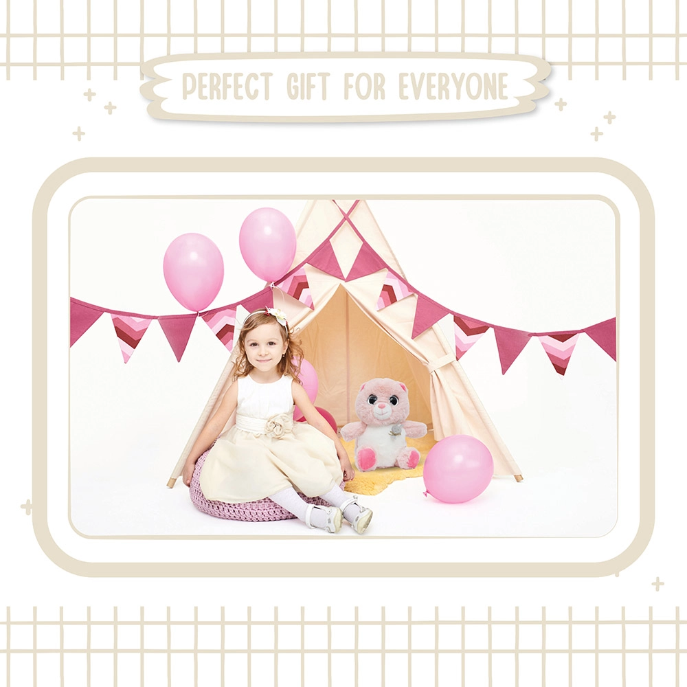 Bear TY Eyes 23 cm Plush