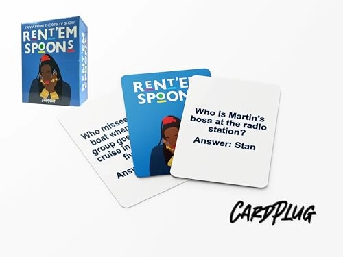Rent'em Spoons: Martin Trivia Game - Card Game