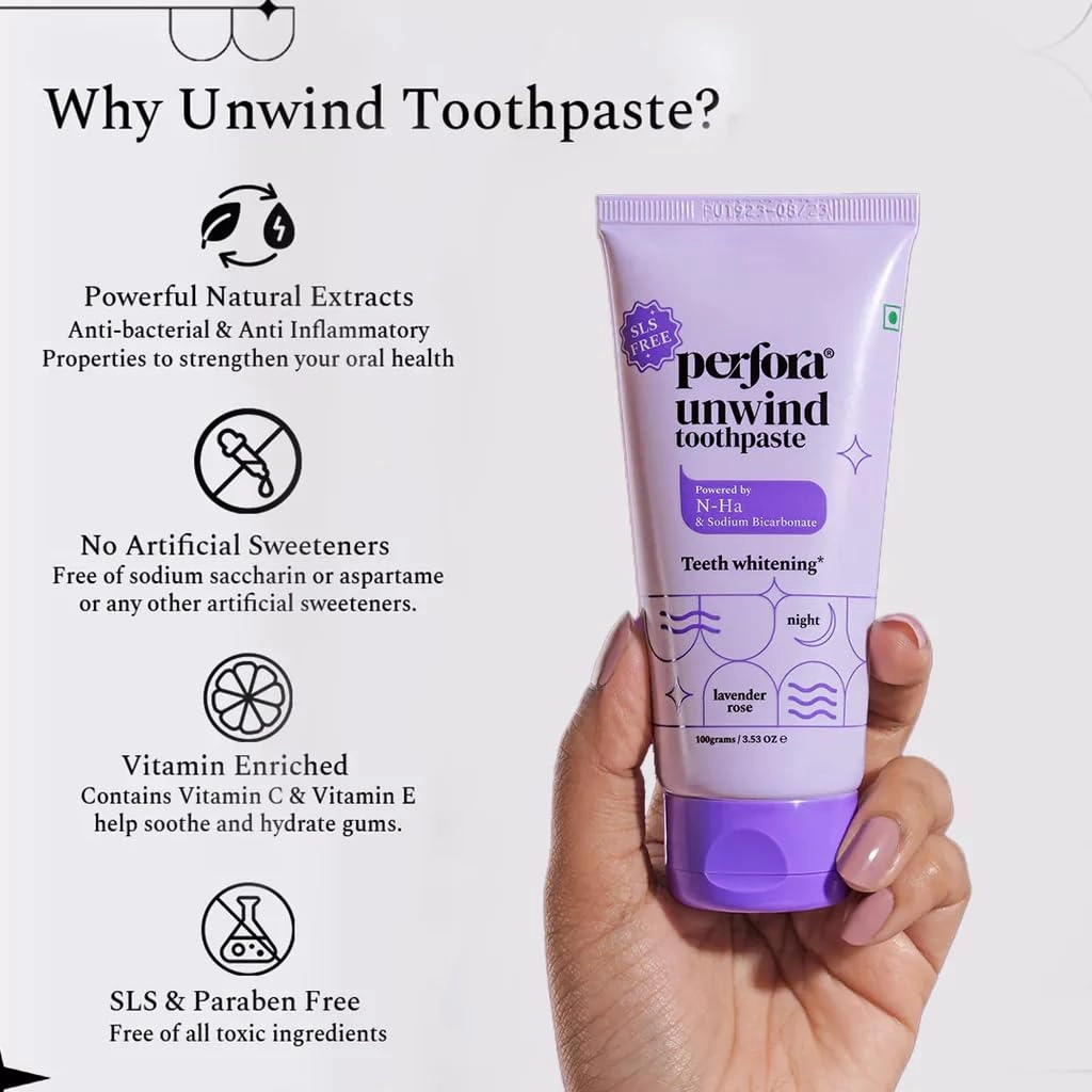 Daily Routine Oral Care Combo: Awake & Unwind Mint Toothpaste Adult And Children 200 g