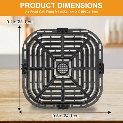 Air Fryer Grill Plate - food grade stainless steel 1