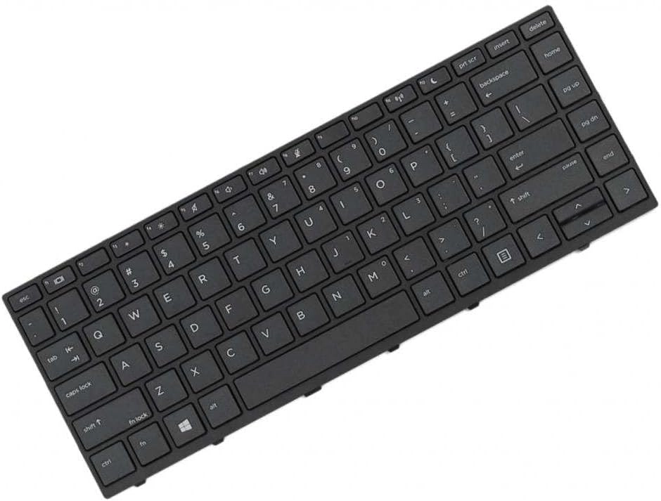 NEWBEN Laptop Keyboard with Frame - Black US English