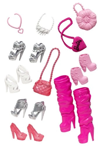 Barbie Doll - Shoes Pink Ages 3+ Giftset