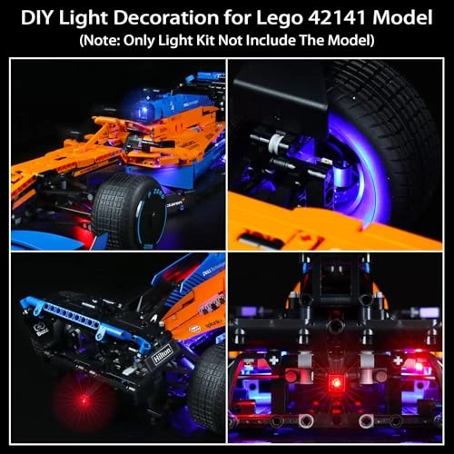 Lighting Kit 42141 for LEGO 42141 - ABS less than 5V