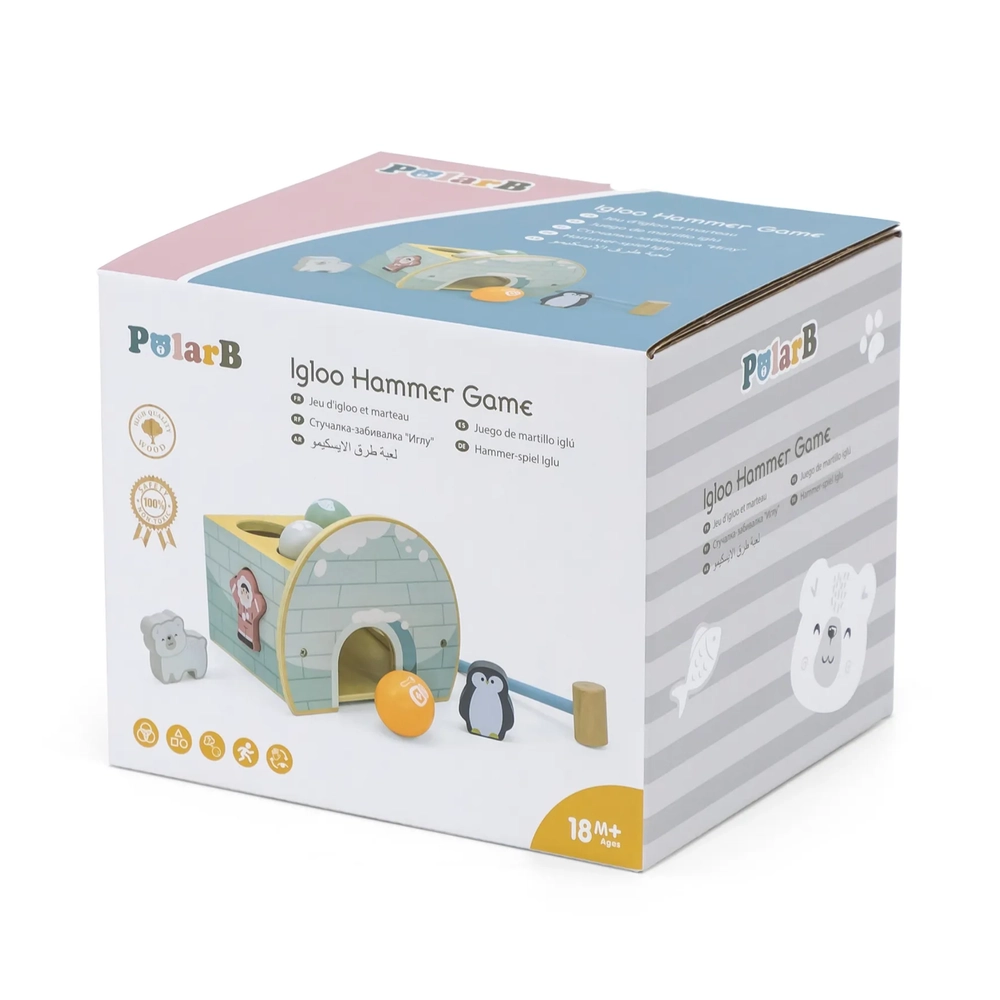 Igloo Pounding Hammer Game - Suitable for 18 months and above