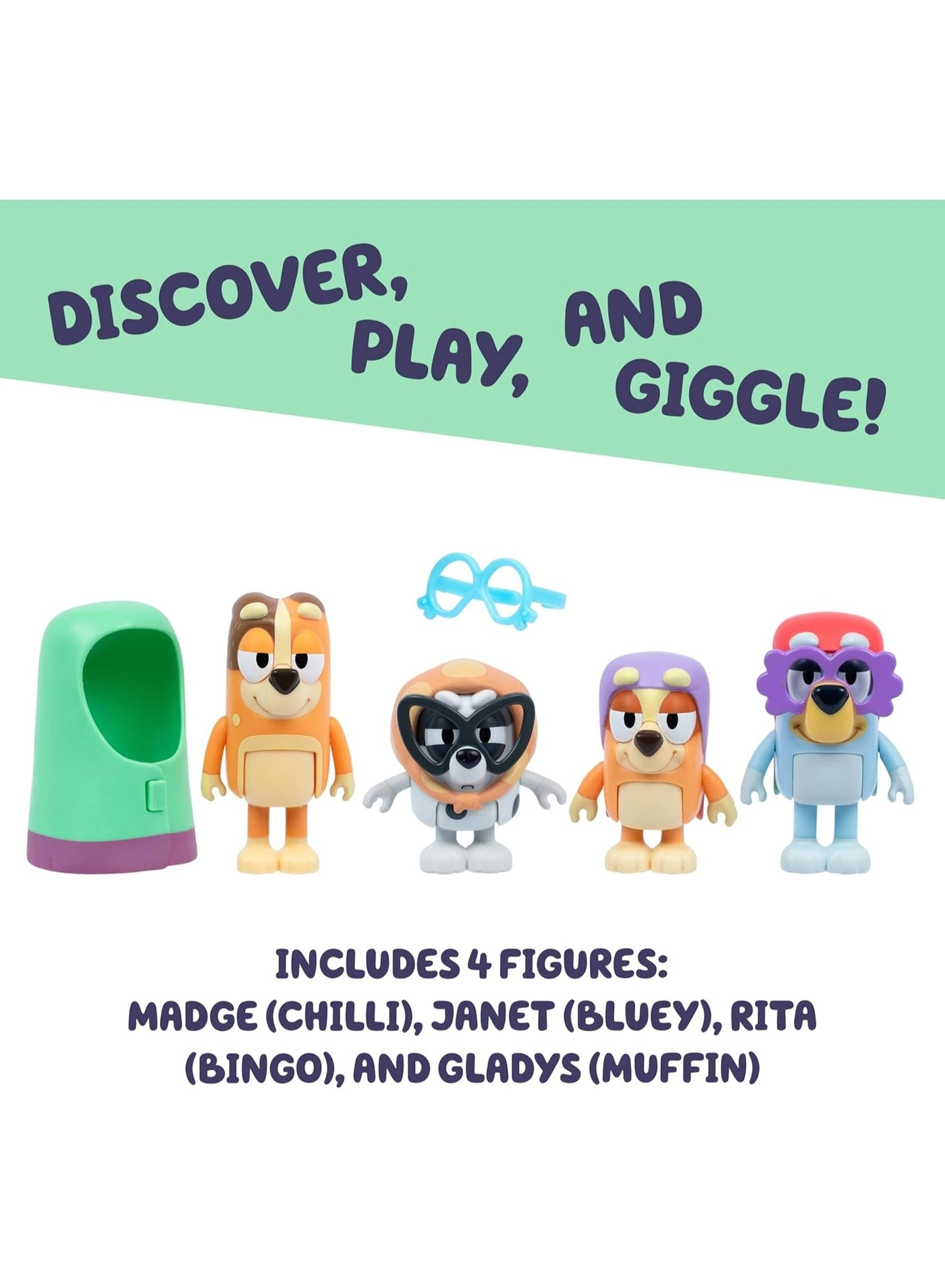 Madge + Janet + Rita + Gladys - Bluey
