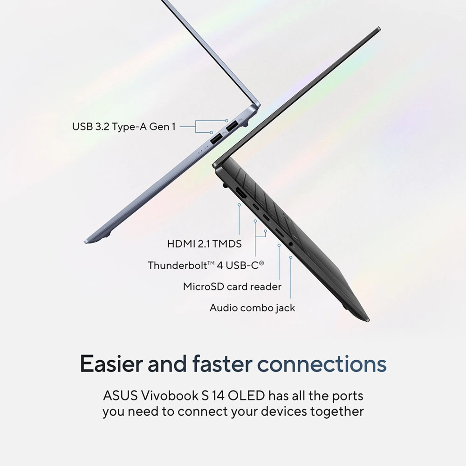 Vivobook S 14 S5406SA-QD076W - 14'' Ultra 7-258V 32GB 1TB SSD