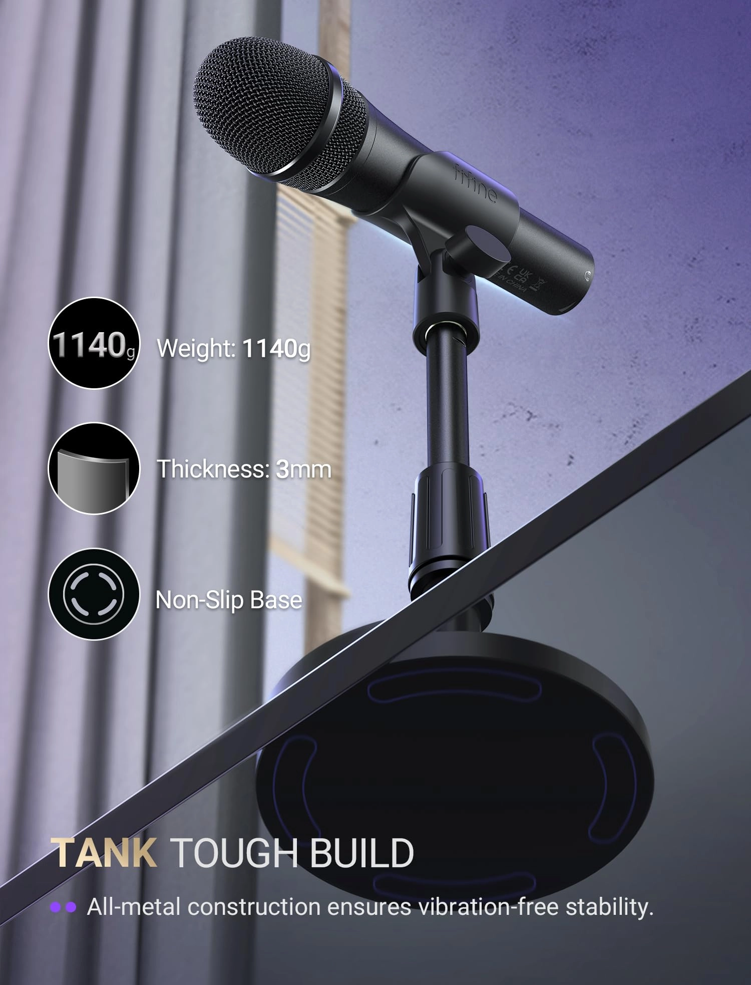 AmpliTank USB+XLR Microphone