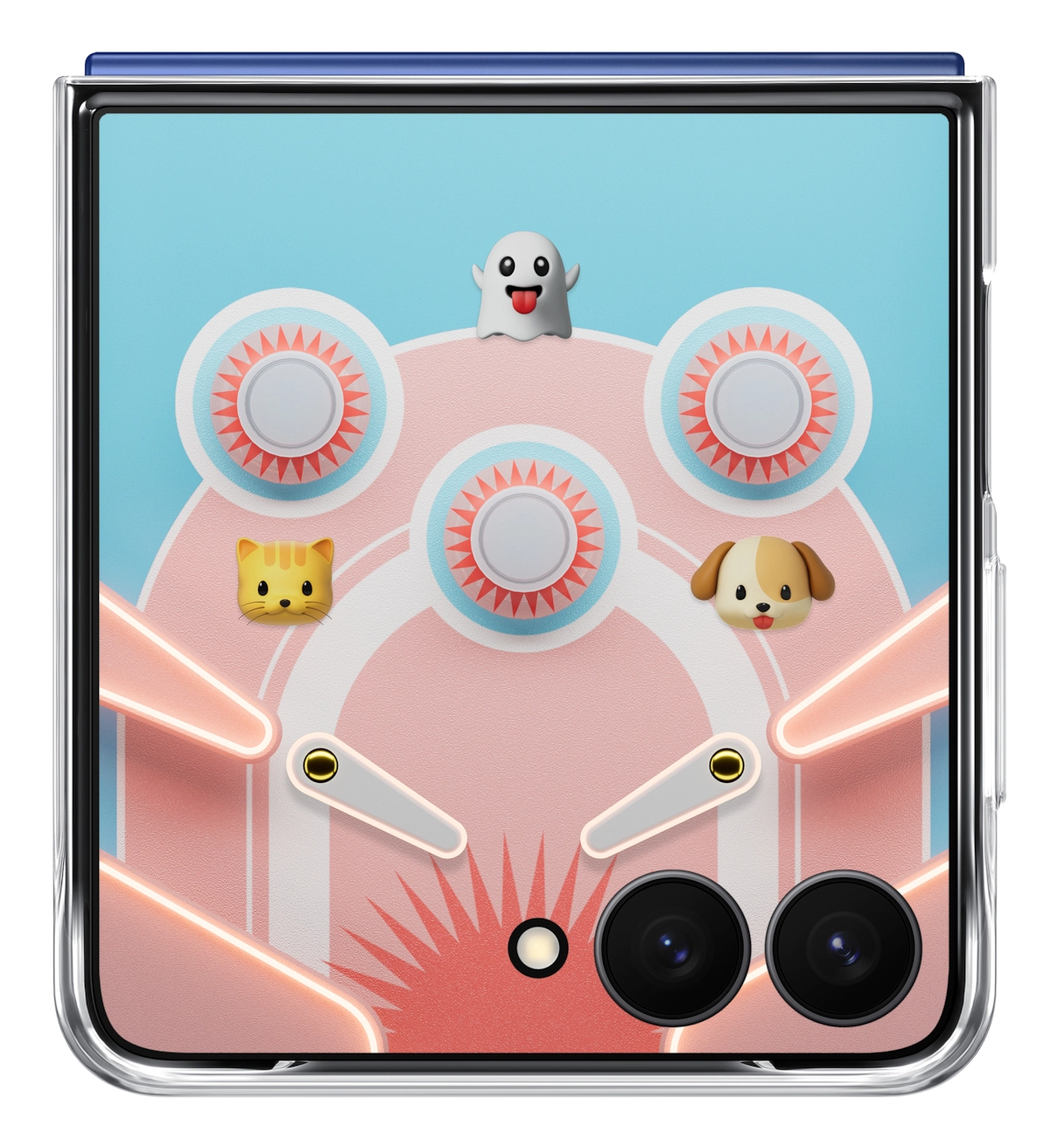 Flip7 Ring Case Silicone for Galaxy Z Flip7