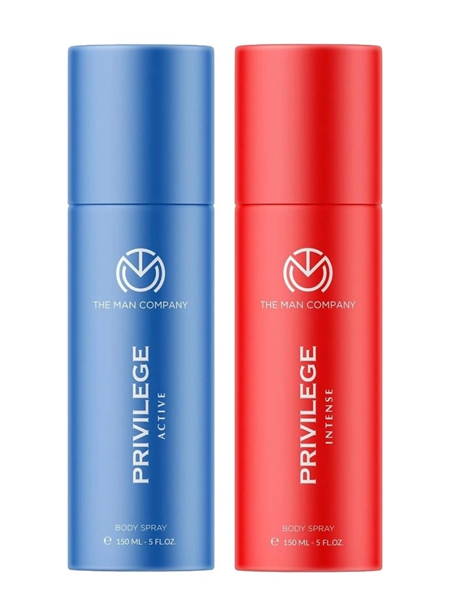 Privilege Active Deodorant For Men Pack