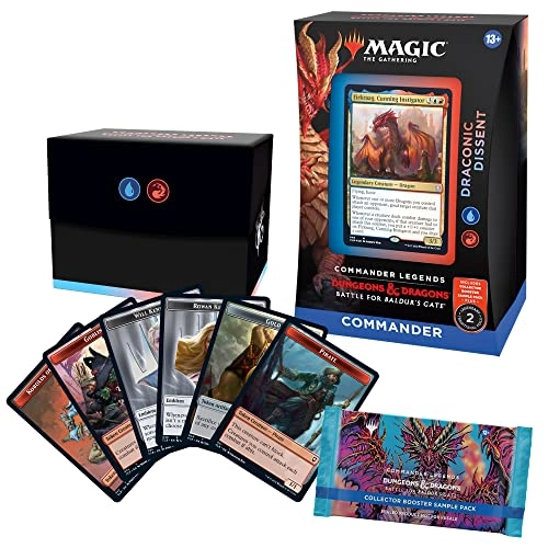 Draconic Dissent - 100-card + Collector Booster Sample Pack - 2-card